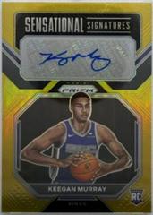 Keegan Murray [Gold] #SS-KY Basketball Cards 2022 Panini Prizm Sensational Signatures Prices
