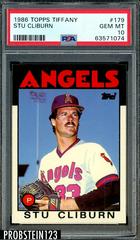 Stu Cliburn #179 Baseball Cards 1986 Topps Tiffany Prices
