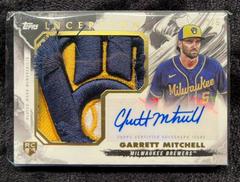 Garrett Mitchell [Team Logo] Baseball Cards 2023 Topps Inception Autograph Jumbo Hat Patch Prices