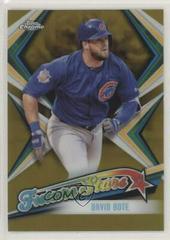 David Bote [Gold Refractor] Baseball Cards 2019 Topps Chrome Future Stars Prices