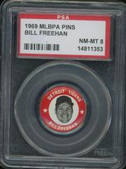 Bill Freehan Baseball Cards 1969 MLBPA Pins Prices
