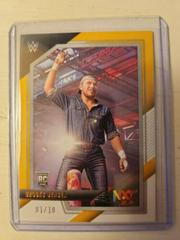 Brooks Jensen [Gold] Wrestling Cards 2022 Panini NXT WWE Prices