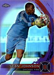 Sean Johnson [Atomic Refractor] Soccer Cards 2014 Topps Chrome MLS Prices