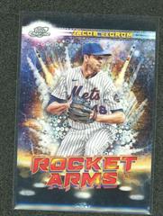 Jacob deGrom [Black Eclipse] Baseball Cards 2022 Topps Cosmic Chrome Rocket Arms Prices