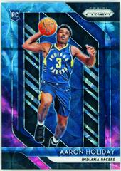 Aaron Holiday [Choice Prizm Nebula] #114 Basketball Cards 2018 Panini Prizm Prices