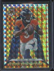 Russell Wilson [Silver] Football Cards 2022 Panini Mosaic Straight Fire Prices
