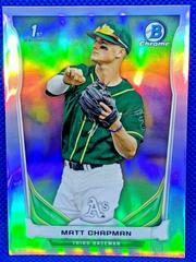 Matt Chapman [Chrome Refractor] Baseball Cards 2014 Bowman Draft Picks Prices