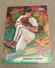 Spencer Strider [Green] Baseball Cards 2023 Topps Chrome Future Stars Prices