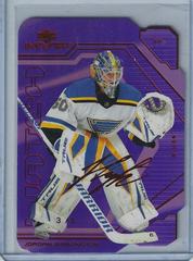 Jordan Binnington [Purple] #50 Hockey Cards 2021 Upper Deck MVP Colors and Contours Prices