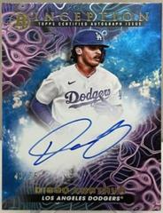 Diego Cartaya [Blue Foil] #PPA-DC Baseball Cards 2023 Bowman Inception Primordial Prospect Autograph Prices
