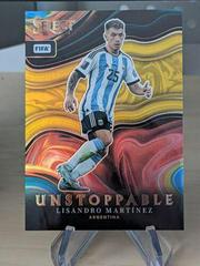 Lisandro Martinez [Gold] #16 Soccer Cards 2022 Panini Select FIFA Unstoppable Prices