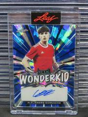 Alejandro Garnacho [Blue Crystal] Soccer Cards 2022 Leaf Metal Wonderkid Autographs Prices