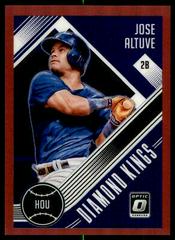Jose Altuve [Holo] Baseball Cards 2018 Panini Donruss Optic Prices