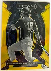 Spencer Jones [Gold] #9 Baseball Cards 2023 Panini Chronicles Titan Prices