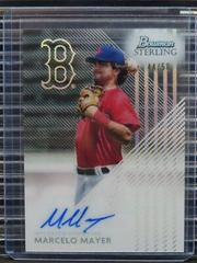 Marcelo Mayer Baseball Cards 2022 Bowman Sterling Tek Autographs Prices