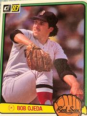 Bob Ojeda #260 Baseball Cards 1983 Donruss Prices