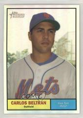 Carlos Beltran [Refractor] Baseball Cards 2010 Topps Heritage Chrome Prices