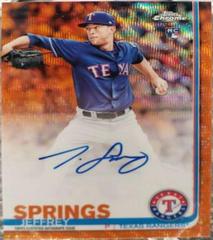 Jean Segura [Orange Refractor] #JS Baseball Cards 2019 Topps Chrome Autographs Prices