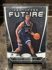 Jaren Jackson Jr. Basketball Cards 2018 Panini Certified Future Prices