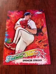 Spencer Strider [Red] #FS-15 Baseball Cards 2023 Topps Chrome Future Stars Prices