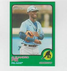 Alejandro Pie [Green] #164 Baseball Cards 2022 Topps Heritage Minor League Prices
