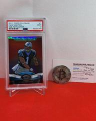 Cam Newton [Red Refractor] #1 Football Cards 2011 Topps Platinum Prices