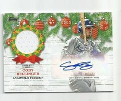 Cody Bellinger #WHAR-CBE Baseball Cards 2022 Topps Holiday Autograph Relics Prices