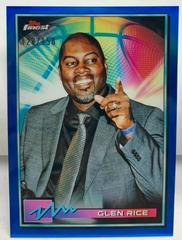 Glen Rice [Blue Refractor] #28 Basketball Cards 2021 Topps Finest Prices
