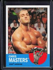 Chris Masters #45 Wrestling Cards 2006 Topps Heritage II WWE Prices