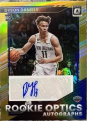 Dyson Daniels [Gold] #ROA-DYD Basketball Cards 2022 Panini Donruss Optic Rookie Autographs Prices
