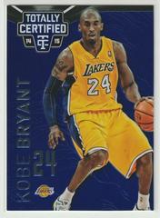 Kobe Bryant [Dribbling Platinum Blue] Basketball Cards 2014 Panini Totally Certified Prices