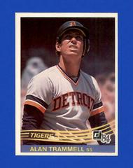 Alan Trammell #293 Baseball Cards 1984 Donruss Prices