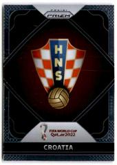 Croatia Soccer Cards 2022 Panini Prizm World Cup Team Badges Prices