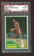 Kermit Washington West Basketball Cards 1981 Topps Prices