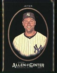 Derek Jeter #7 Baseball Cards 2017 Topps Allen & Ginter X Prices