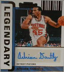 Adrian Dantley [Bronze] Basketball Cards 2022 Panini Contenders Legendary Autographs Prices