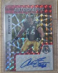 Alan Faneca [Red] Football Cards 2022 Panini Mosaic Autographs Prices