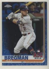 Alex Bregman [Blue Refractor] #72 Baseball Cards 2019 Topps Chrome Update Prices