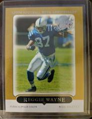 Reggie Wayne [Gold] Football Cards 2005 Topps Prices
