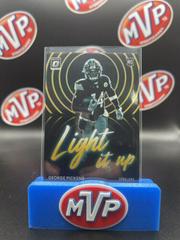 George Pickens [Gold] #LU-15 Football Cards 2022 Panini Donruss Optic Light it Up Prices
