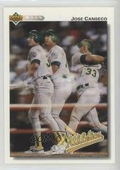 Jose Canseco #333 Baseball Cards 1992 Upper Deck Prices