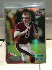 Steve Young [Refractor] Football Cards 1998 Stadium Club Chrome Prices