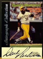 Dave Parker Baseball Cards 1999 Sports Illustrated Greats of the Game Autographs Prices