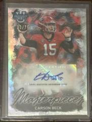 Carson Beck #BMA-CB Football Cards 2023 Bowman's Best University Masterpieces Autographs Prices