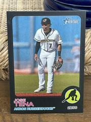 Jose Tena [Black] #2 Baseball Cards 2022 Topps Heritage Minor League Prices