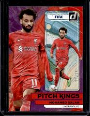 Mohamed Salah [Purple] Soccer Cards 2022 Panini Donruss Pitch Kings Prices