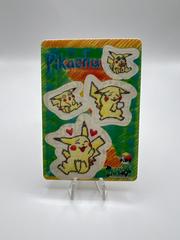 Pikachu #5 Pokemon Japanese Sealdass Stitch Touch Prices