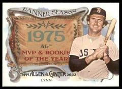 Fred Lynn #BS-47 Baseball Cards 2022 Topps Allen & Ginter Banner Seasons Prices