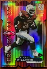 Ricky Williams [Red Die Cut] #30 Football Cards 1999 Panini Donruss Elite Primary Colors Prices