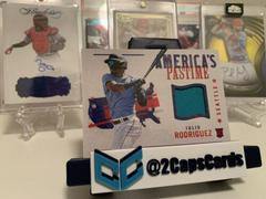 Julio Rodriguez [Red] #APS-JR Baseball Cards 2022 Panini Chronicles America's Pastime Swatches Prices